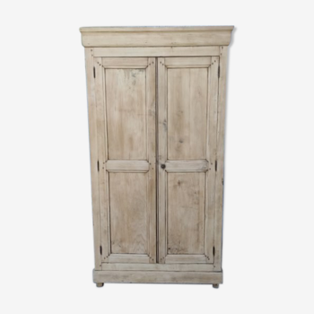 Natural wood cabinet
