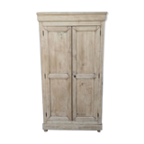 Natural wood cabinet
