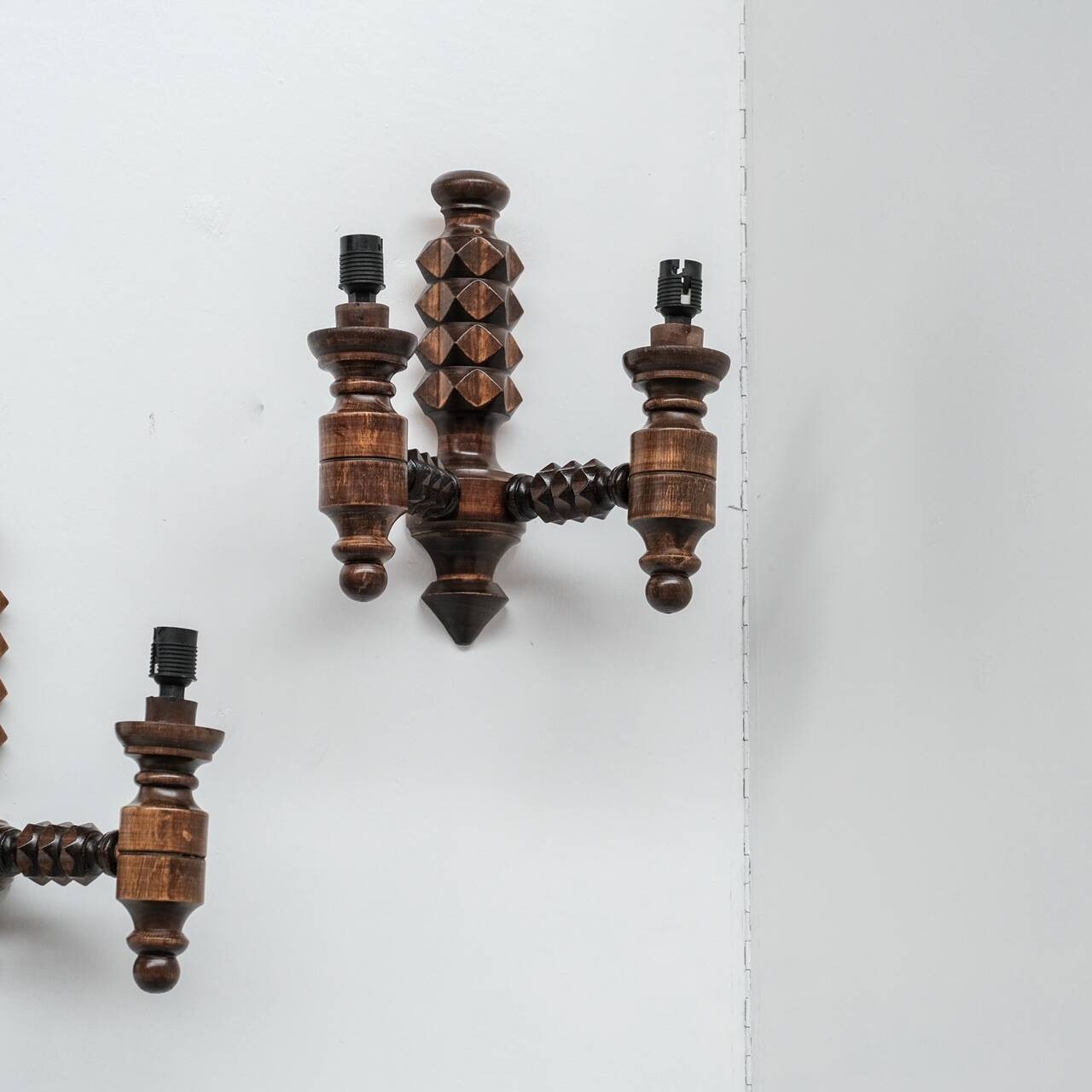 Pair of French Mid-Century Wall Lights