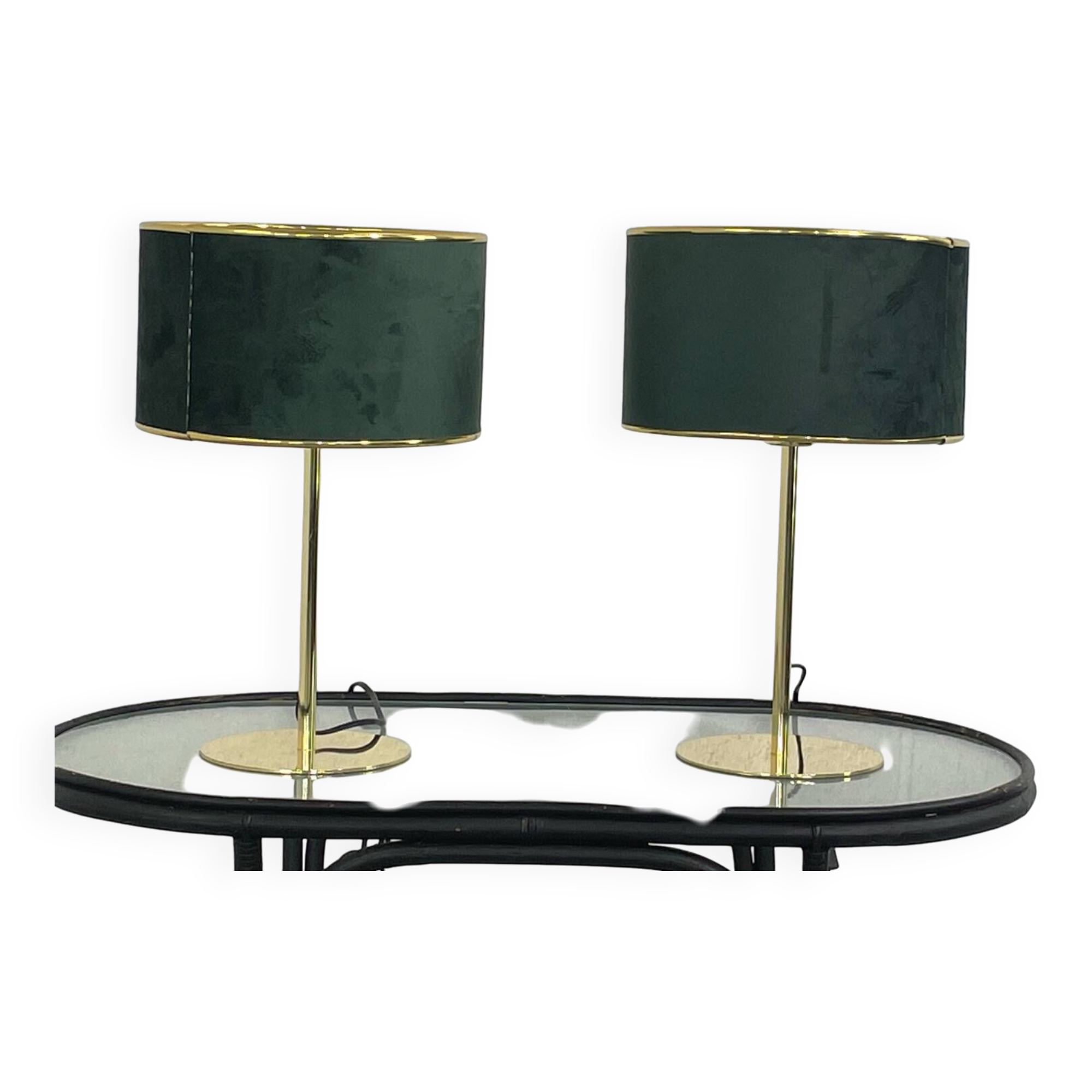 Paire de lampe vintage