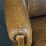 Club armchair in sheepskin