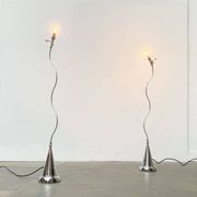 Postmodern Italian floor lamp by Andrea Bastianello for Disegnoluce, 1980s.