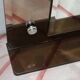 Vintage bathroom lodge mirror