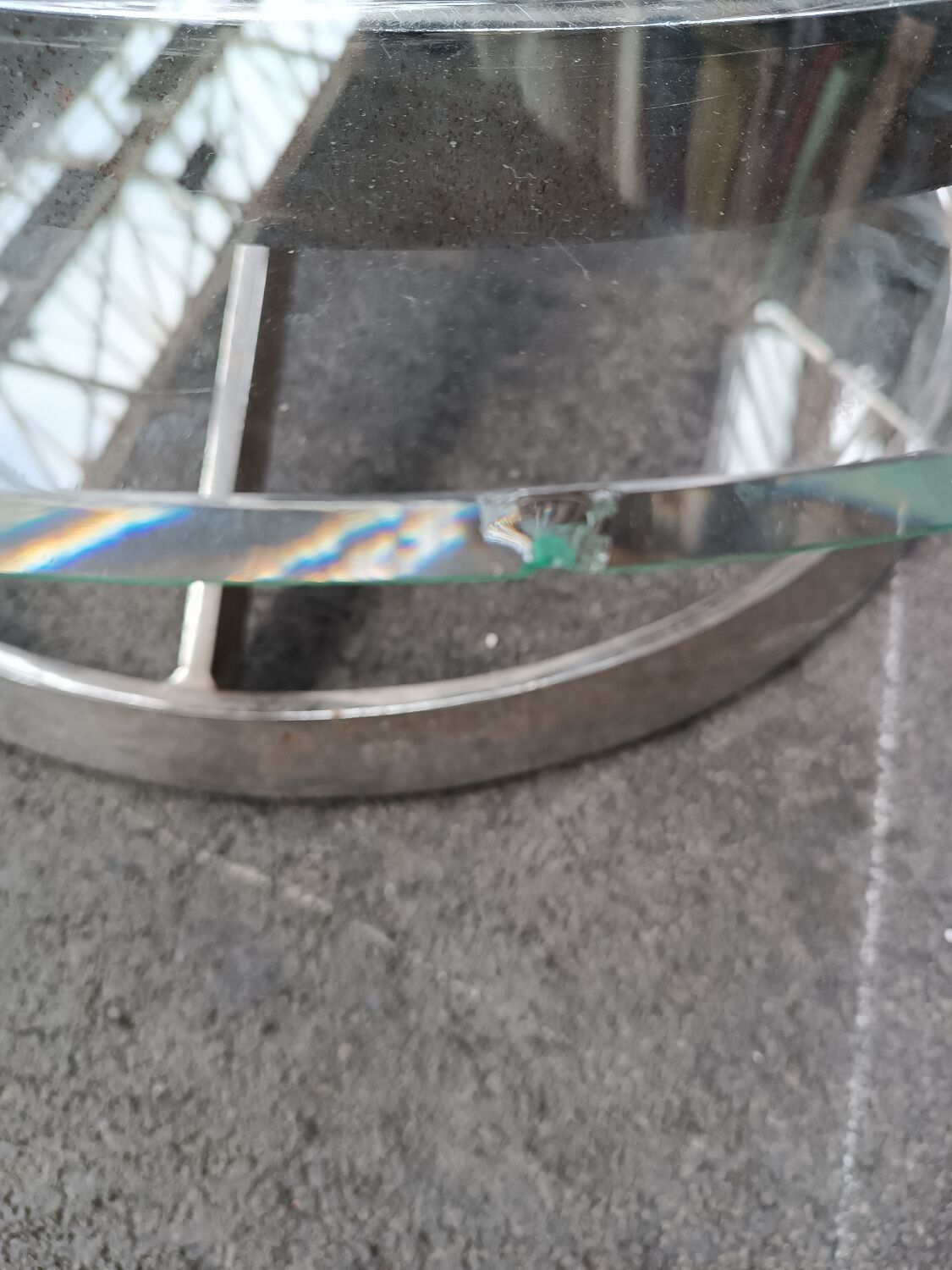 Euro International Steel furniture brand table Belgium