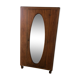 Wardrobe with beveled mirror