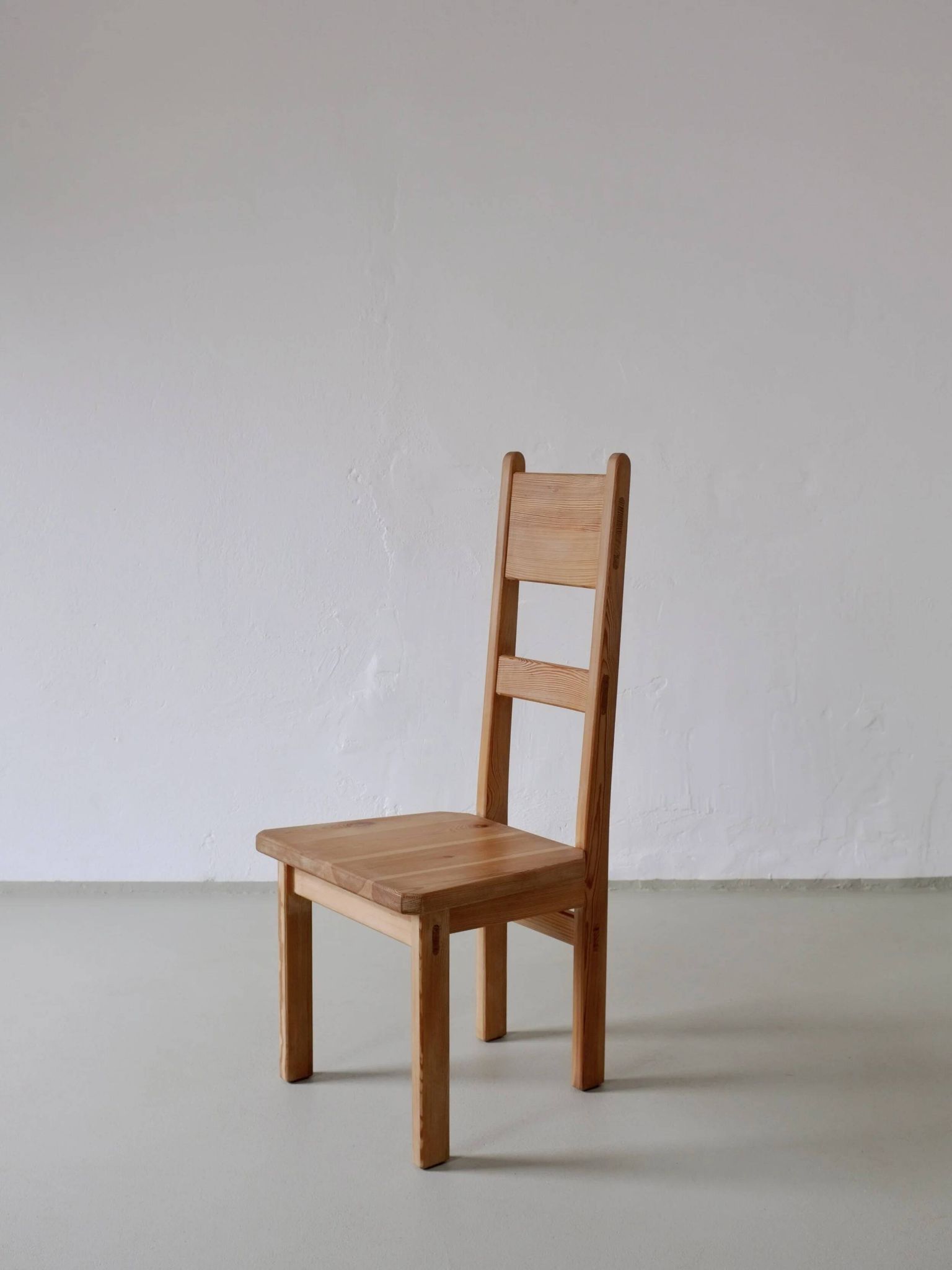 2 solid pine chairs | Roland Wilhelmsson for Karl Andersson & Söner | Sweden | 1960s