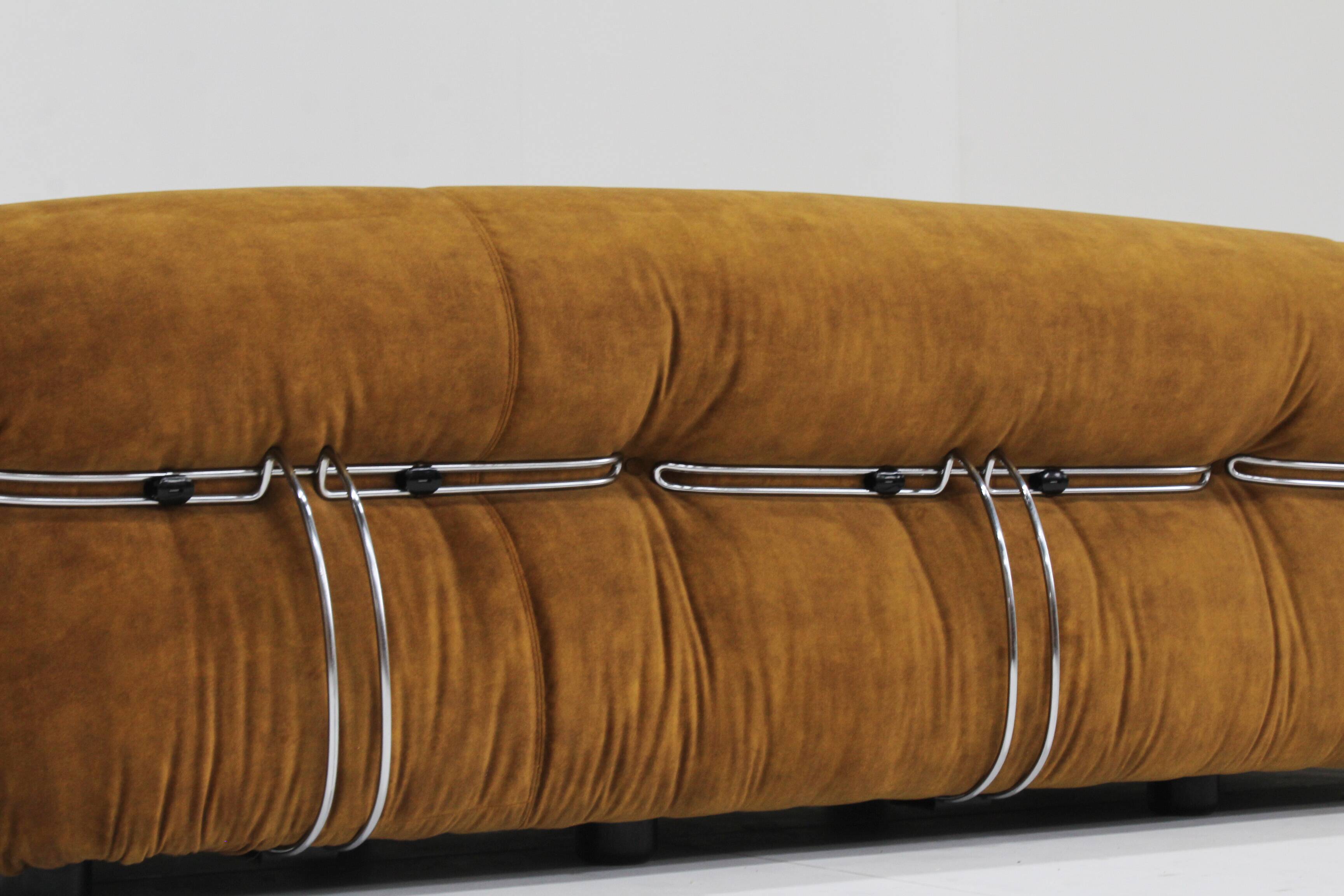 Vintage Soriana Sofa by Afra and Tobia Scarpa for Cassina 1970s