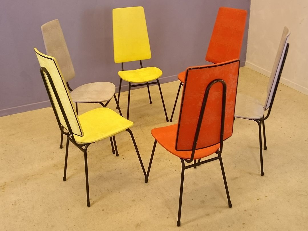 Set of six chairs 1960
