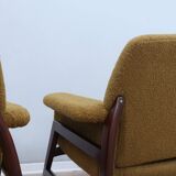 Mid century armchairs Gianfranco Frattini style 1950s