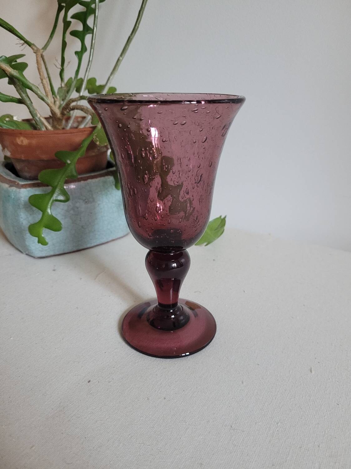 Footed Glass 16 Biot