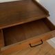 Commode vintage en bois à 8 tiroirs, esprit scandinave