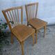 Pair of bistro chairs
