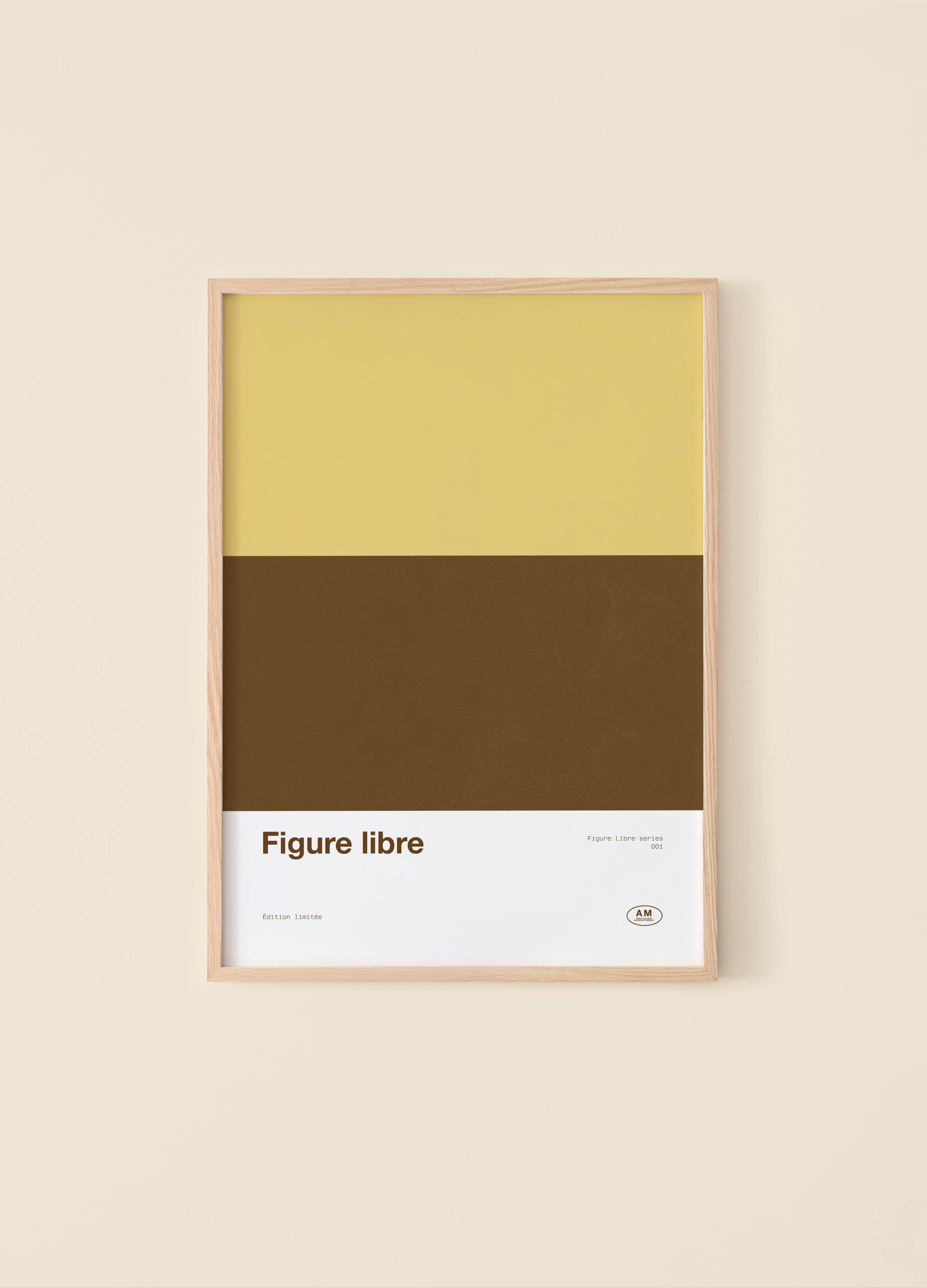 Figure Free 002 - Art Print