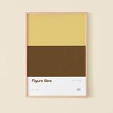 Figure Free 002 - Art Print