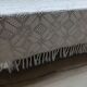 Plaid ancien en crochet fait main
