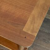 Cherry wood coffee table from the 80s