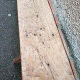 Wooden farm bench val de loi