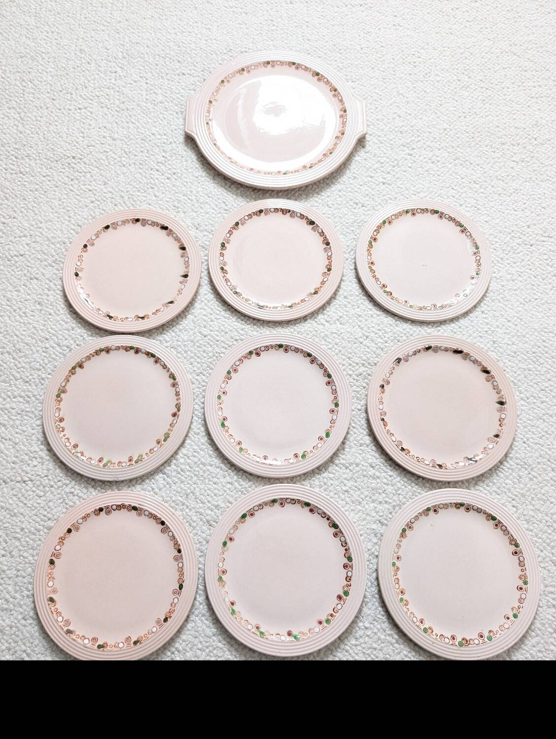 Betty Longwy dessert service