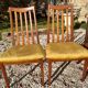 Chaises en teck Leslie Dandy