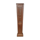 Nineteenth century clock library trapeze shape