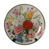 Assiette décorative Bouquet Porcelaine Franklin Mint