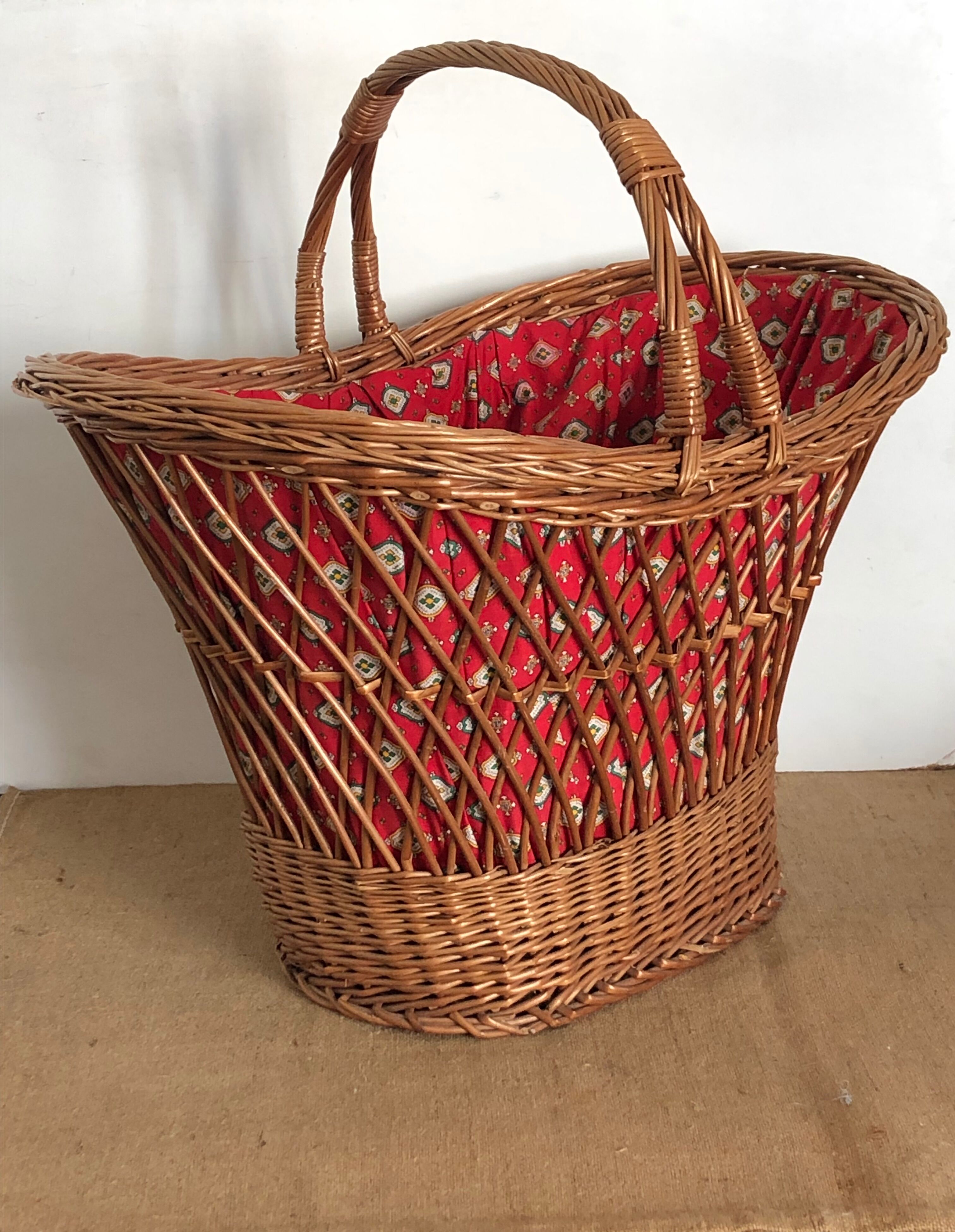 Braided Wicker Basket - XXL Format