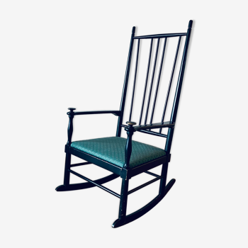 Rocking-chair Swedish design stamped Gemla