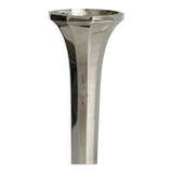 single flower vase or metal candlestick