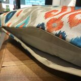 Long cushion bohemian ethnic motifs