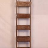 5-level shelf in Burmese teak