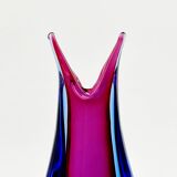 Vase Sommerso en verre de Murano du milieu du siècle par Flavio Poli pour Seguso, Murano, Italie, années 1960