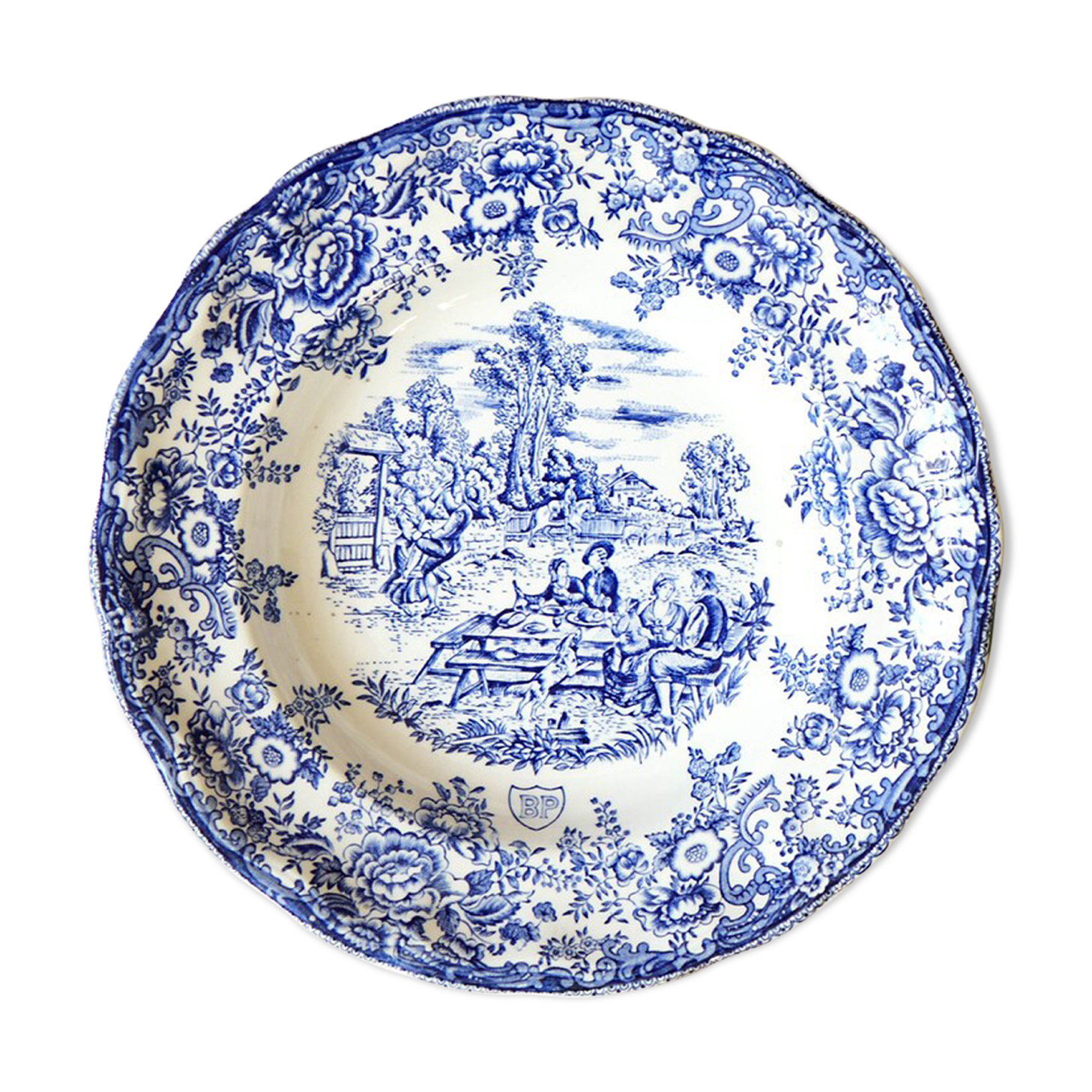 Hollow plate english style