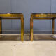 Pair of side tables by Jean Charles, 1970s