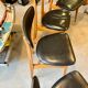4 anciennes chaise style scandinave