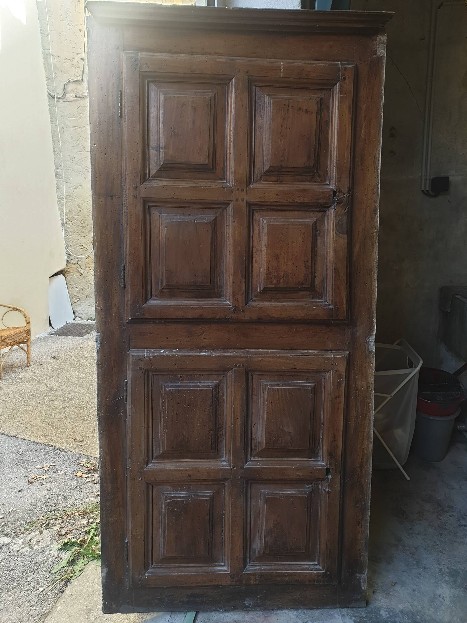 Old cupboard door