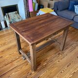 Farmhouse table in solid oak
