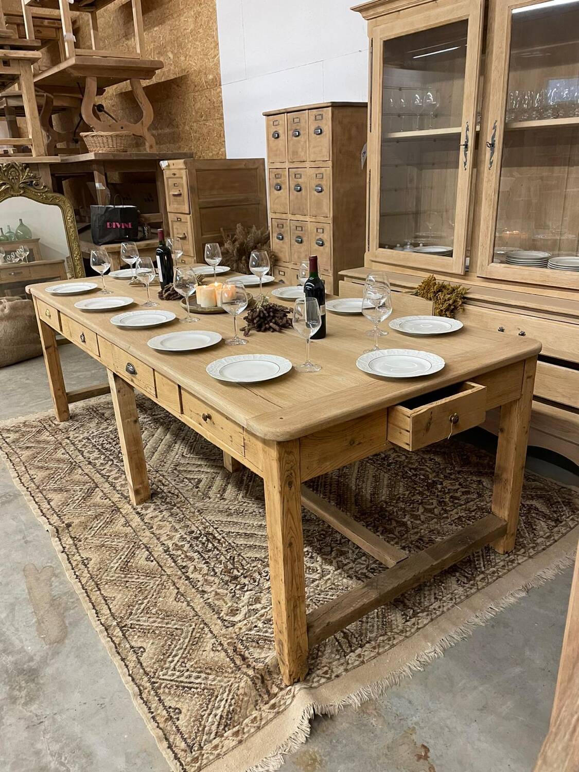 Very large farmhouse table