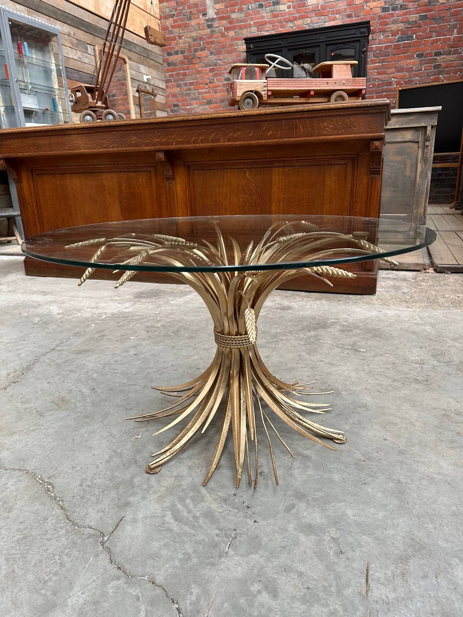 “Coco Chanel” wheat ear coffee table