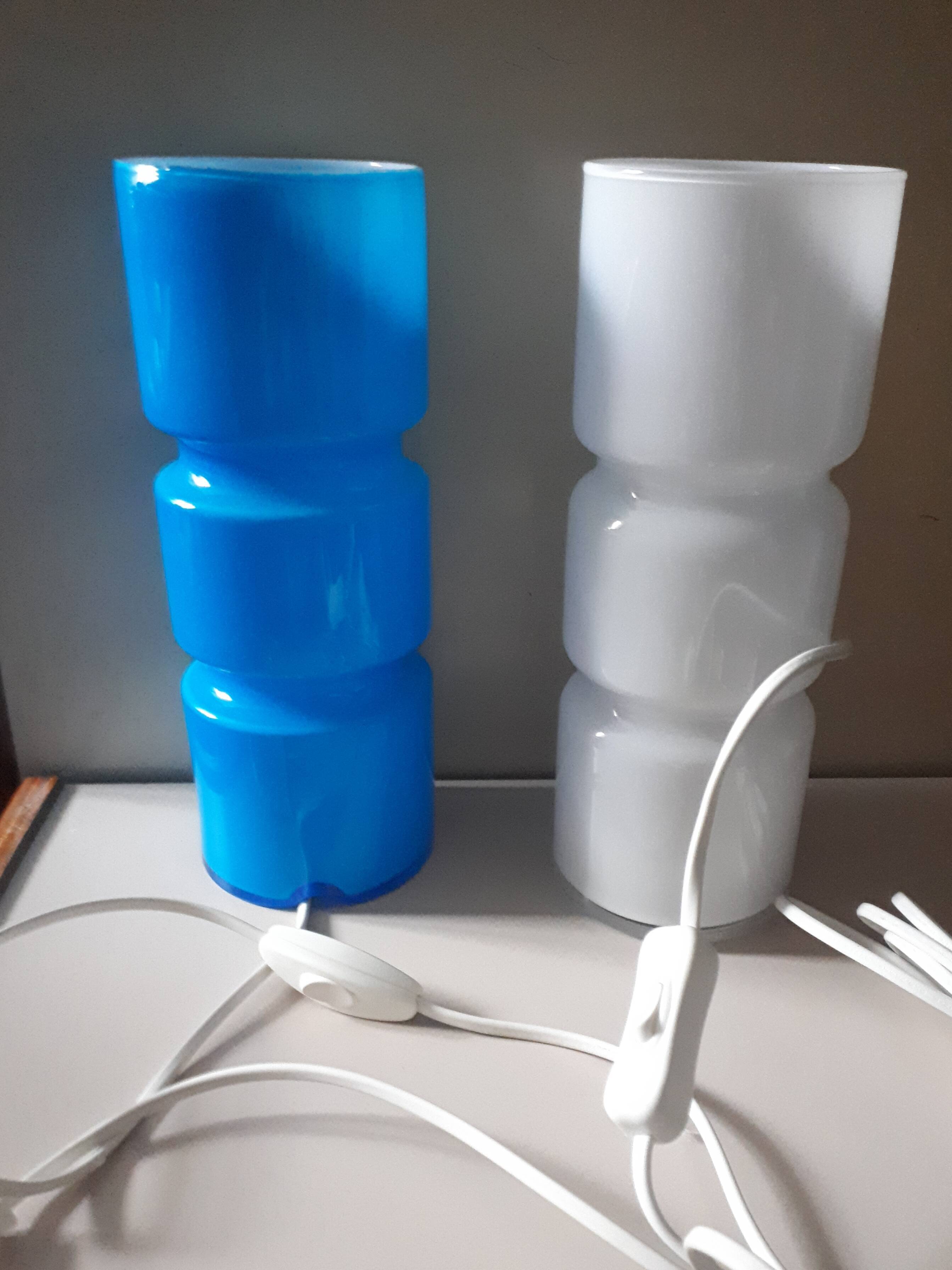 Pair of vintage Habitat Fitz lamps