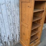 Curtain bookcase