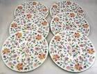 Minton, 6 assiettes plates modèle Haddon Hall, 27 cm, parfait état.
