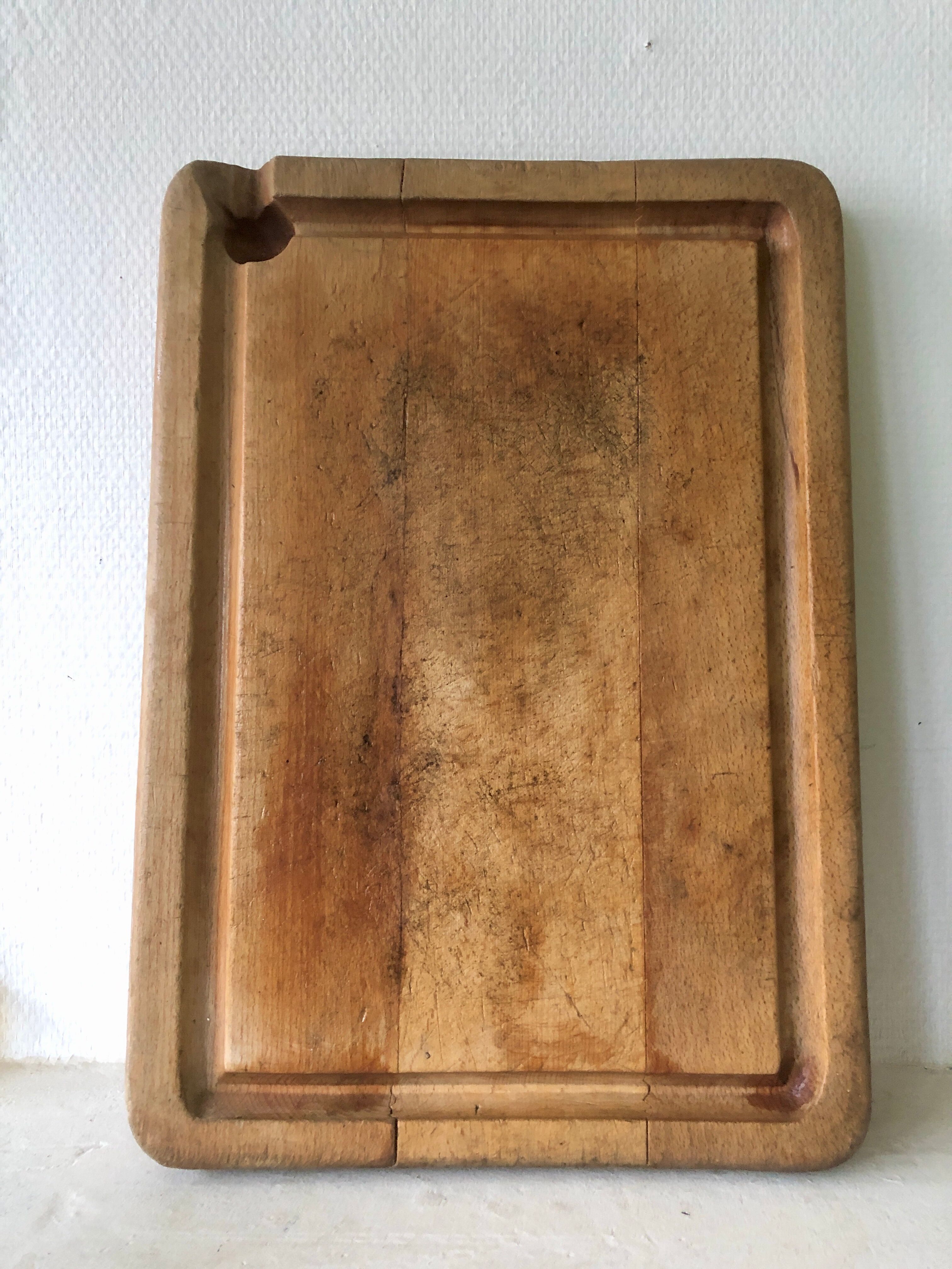 Solid wood cutting board