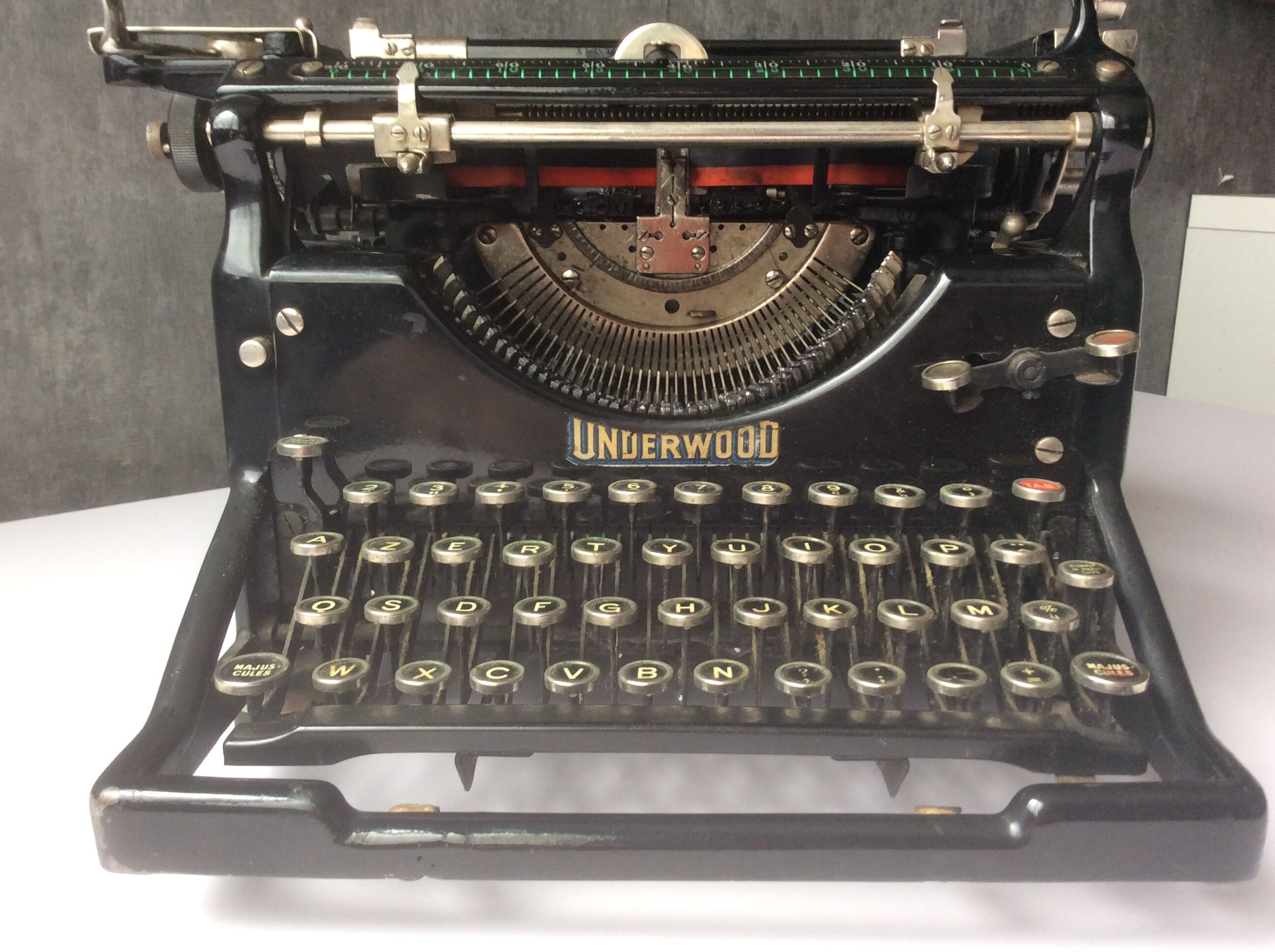 Old Underwood typewriter