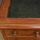 Victorian Mahogany Pedestal Desk, England – Late 19th Century