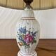Lampe de chevet Vintage pied en porcelaine
