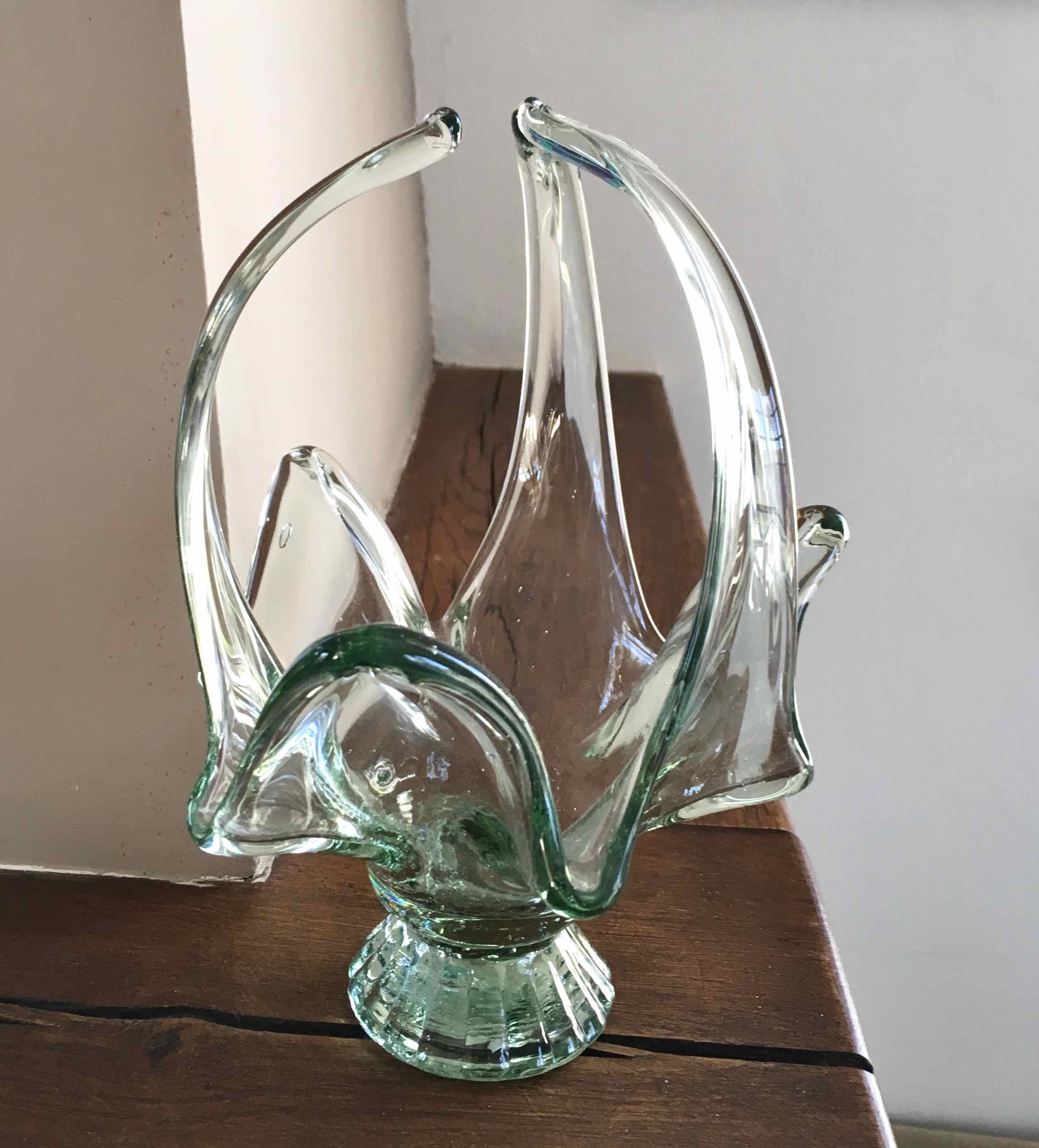 Blown glass candy maker