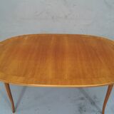 Table basse en bois de cerisier du milieu du siècle par Carl Malmsten pour Mobel Komponerad AV, années 1950