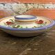 Pair of antique egg cups graf stoob ceramic polychrome wine