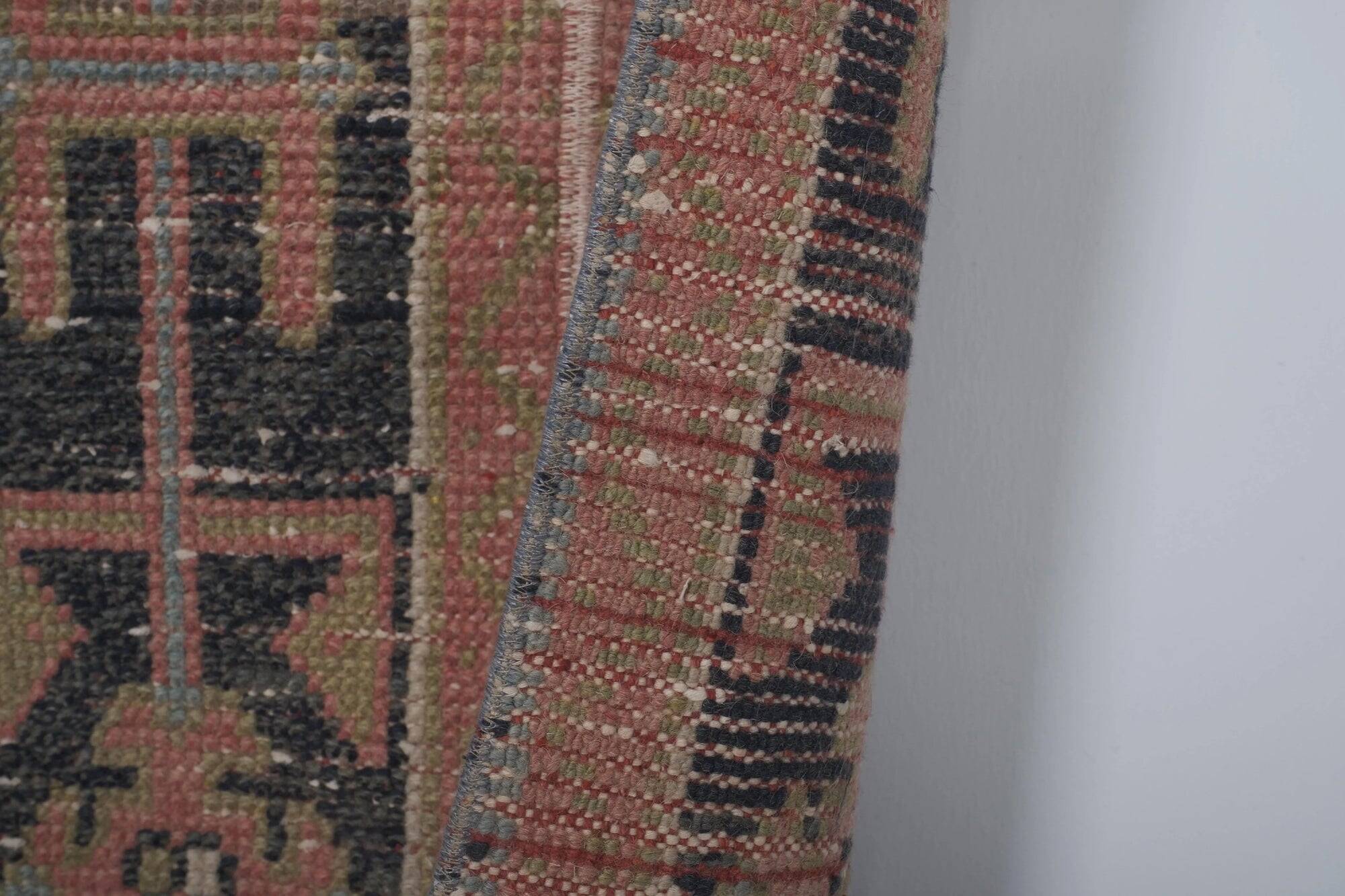 Vintage Turkish hallway rug 48x297 cm