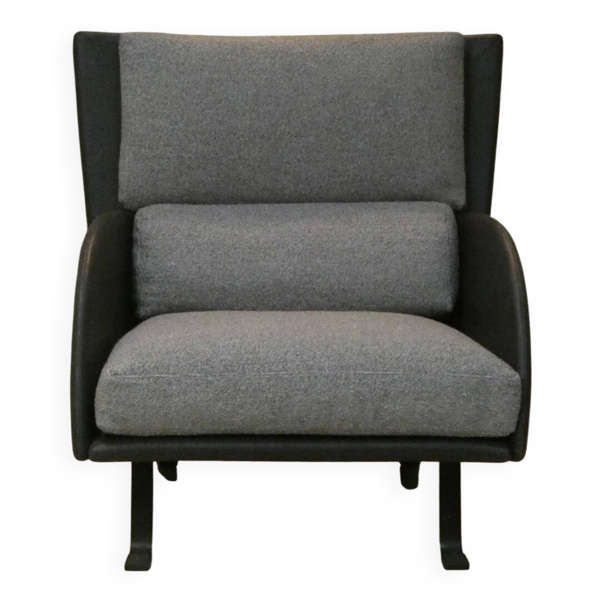 Postmodern armchair attributed to Paolo Nava for Flexform, Italy 1985.